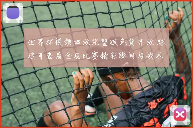 世界杯视频回放完整版免费开放 球迷可查看全场比赛精彩瞬间与战术细节