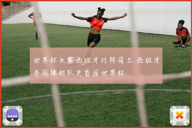 世界杯决赛西班牙对阵荷兰 西班牙夺冠捧起队史首座世界杯